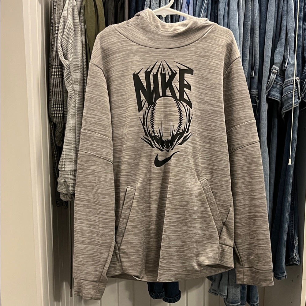 Nike Gray Kids Hoodie